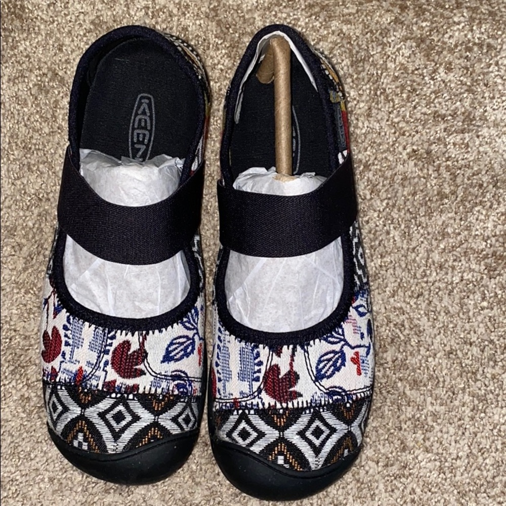 Keen Patchwork Sienna Canvas Mary Jane